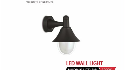 LED OUTDOOR LAMP NXP816-LED 8W 3000K