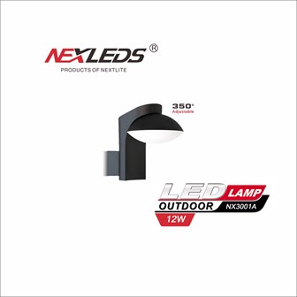 LED OUTDOOR LAMP NX3001A 12W 3000K
