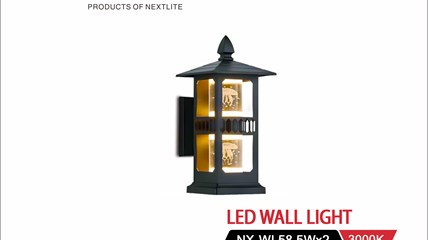 LED OUTDOOR LAMP WL58 5Wx2