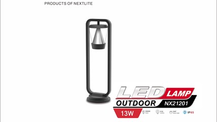 LED OUTDOOR LAMP NX21201 13W 3000K