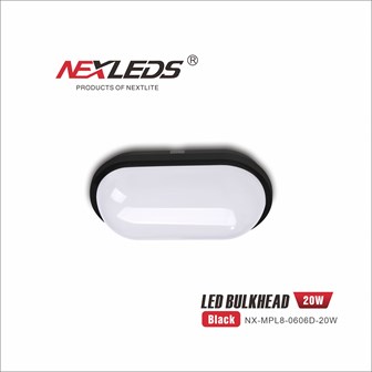 NX-MPL8-0606D-20W LED BULKHEAD