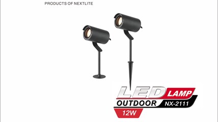 LED OUTDOOR LAMP NX-2111 12W 3000K