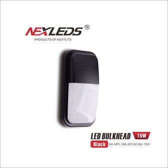 NX-MPL16B-2010M-BK-15W LED BULKHEAD