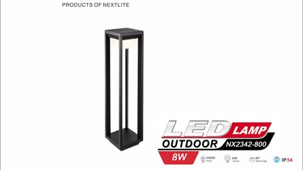 LED OUTDOOR LAMP NX2342-800 3000K