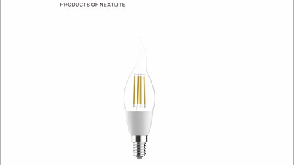 NX-4C35L-4W-2700K LED Filament