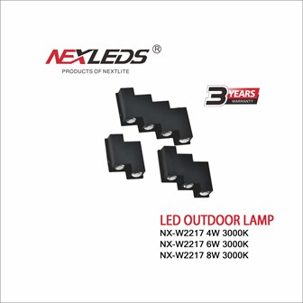 LED OUTDOOR LAMP NX-W2217 4W-6W-8W