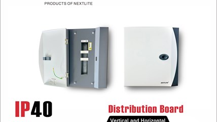 Distribution Board IP40 Wall and Surface Mounted