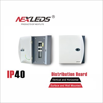 Distribution Board IP40 Wall and Surface Mounted