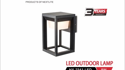 LED OUTDOOR LAMP NX-2341-LED 8W