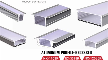 Aluminum Profile - Recessed