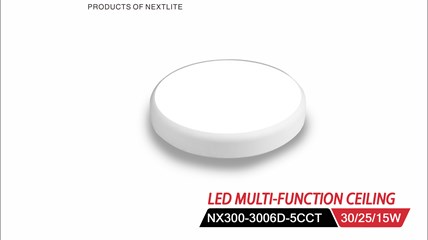 LED MULTI-FUNCTION CEILING NX300-2-3006D 5CCT