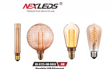 Flexible LED Filament Bulb