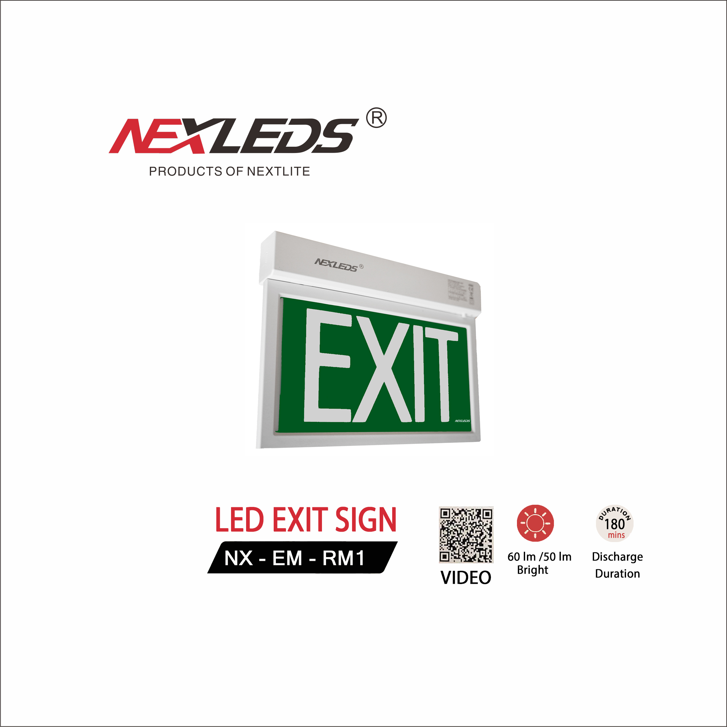 LED EXIT SIGN