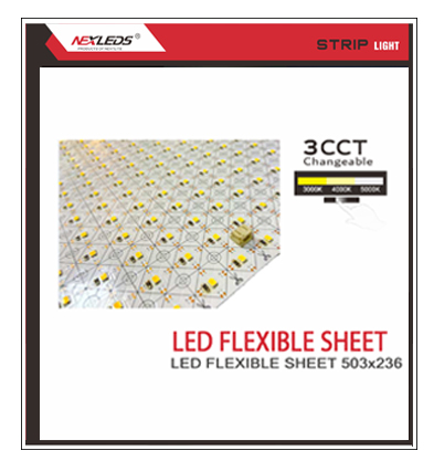LED FLEXIBLE SHEET 3CCT