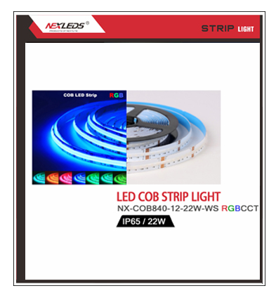 COB RGBCCT STRIP LIGHT 24V