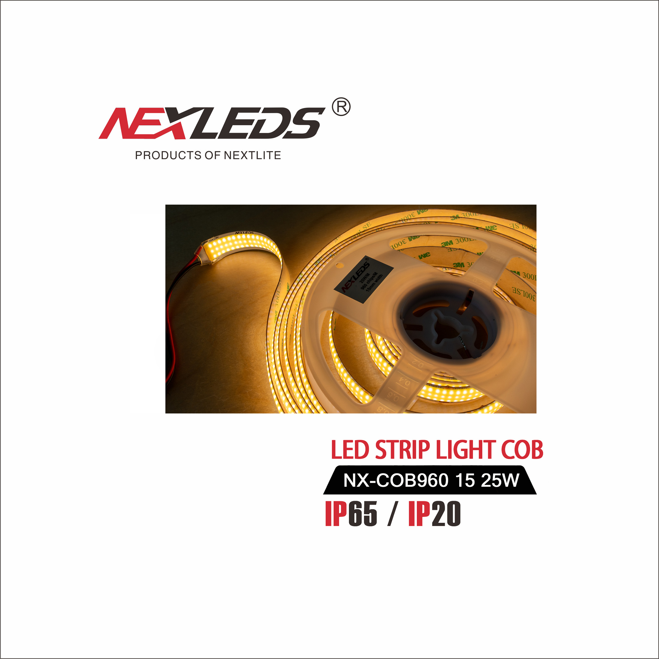 NX COB960 15 25W IP20 / IP65