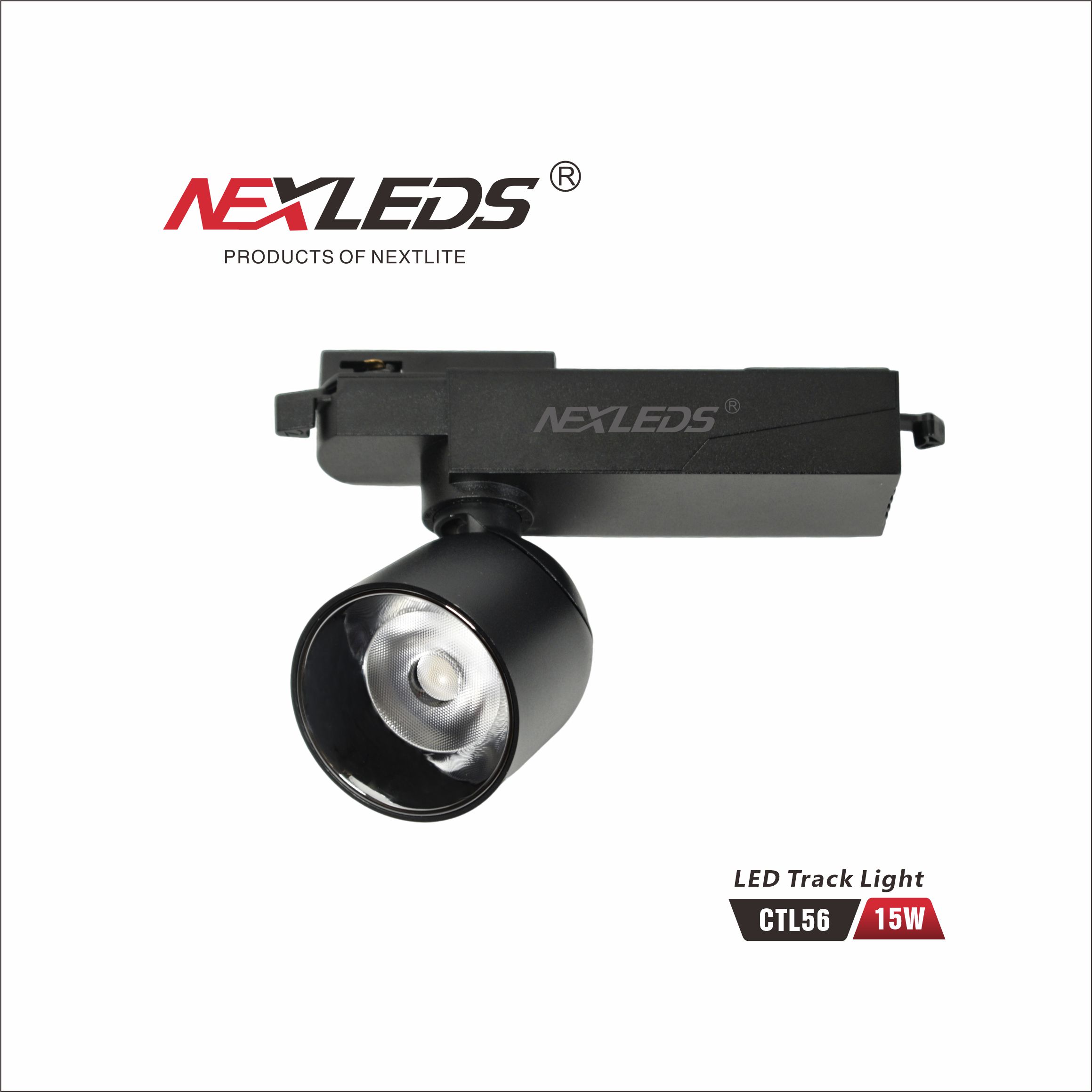 CTL56 15W LED TRACK LIGHT 3CCT
