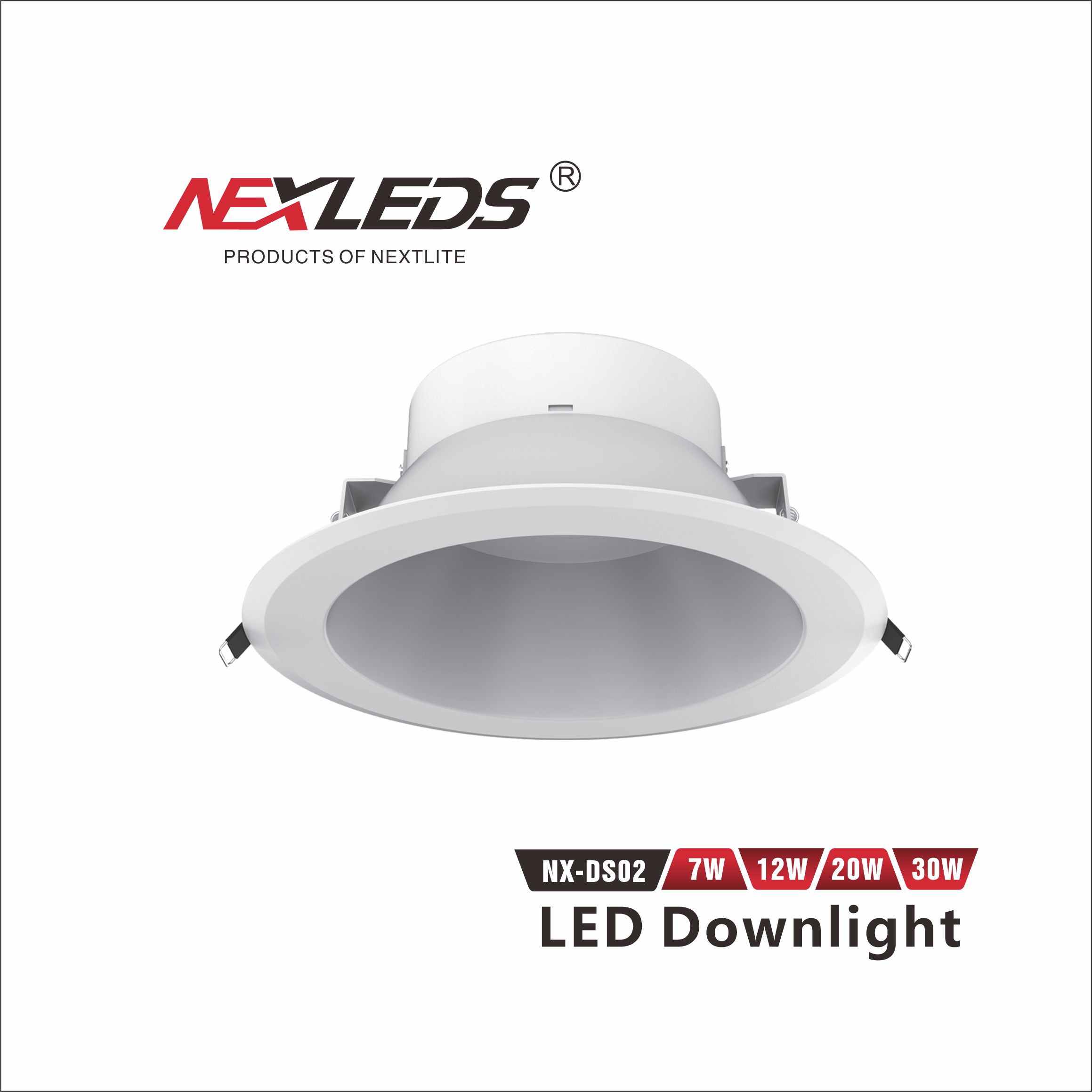 NX DS02 7W /12W / 20W / 30W LED DOWNLIGHT