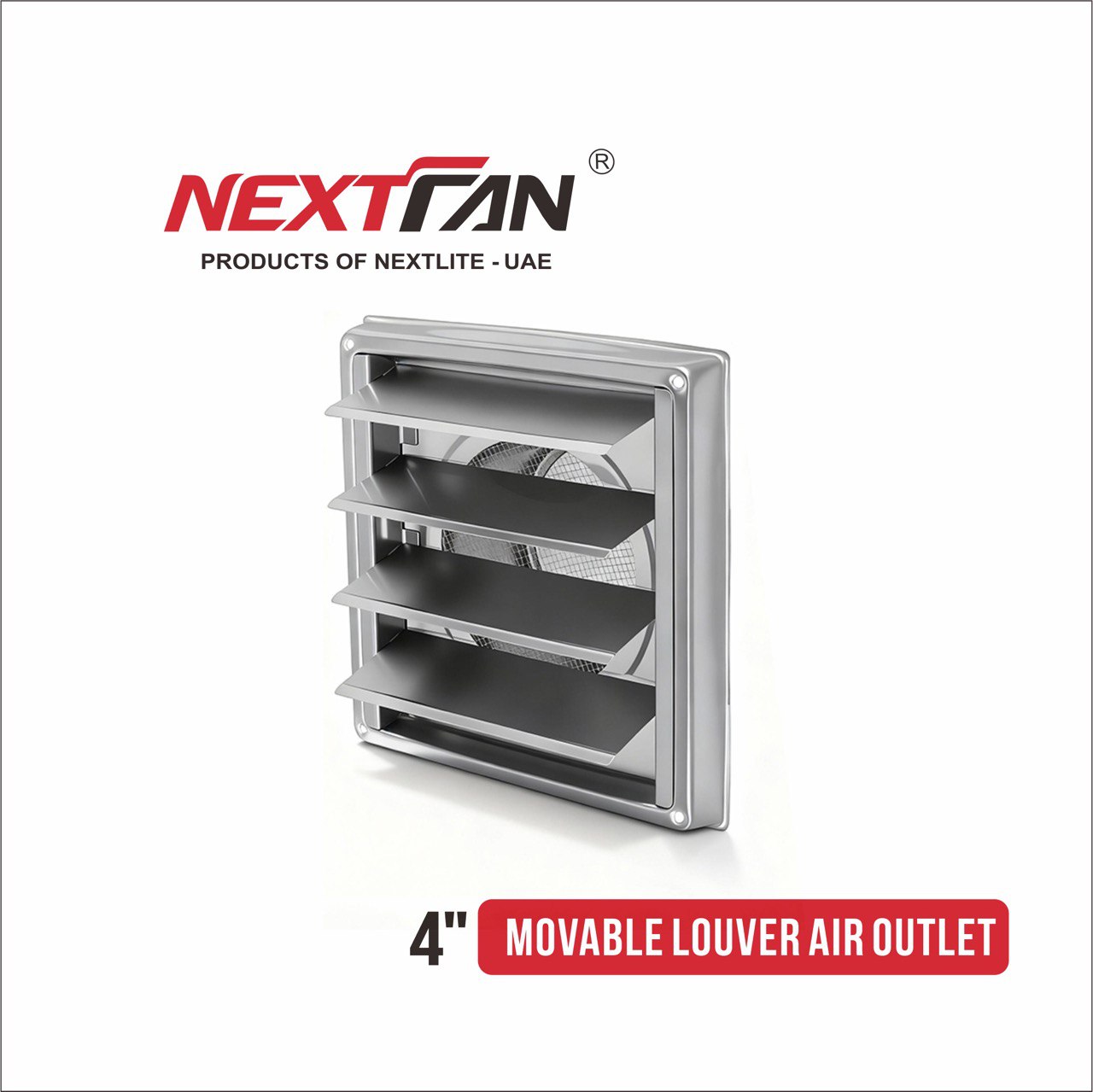 4" Movable Louver Air Outlet NX EVC100 