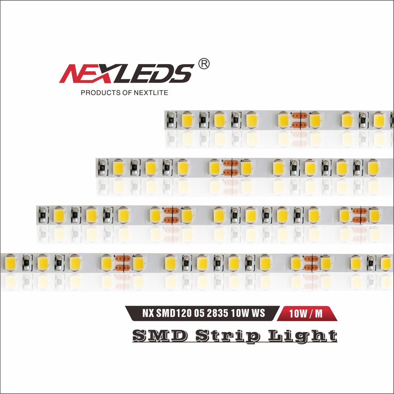 NX SMD120 05 2835 10W WS 