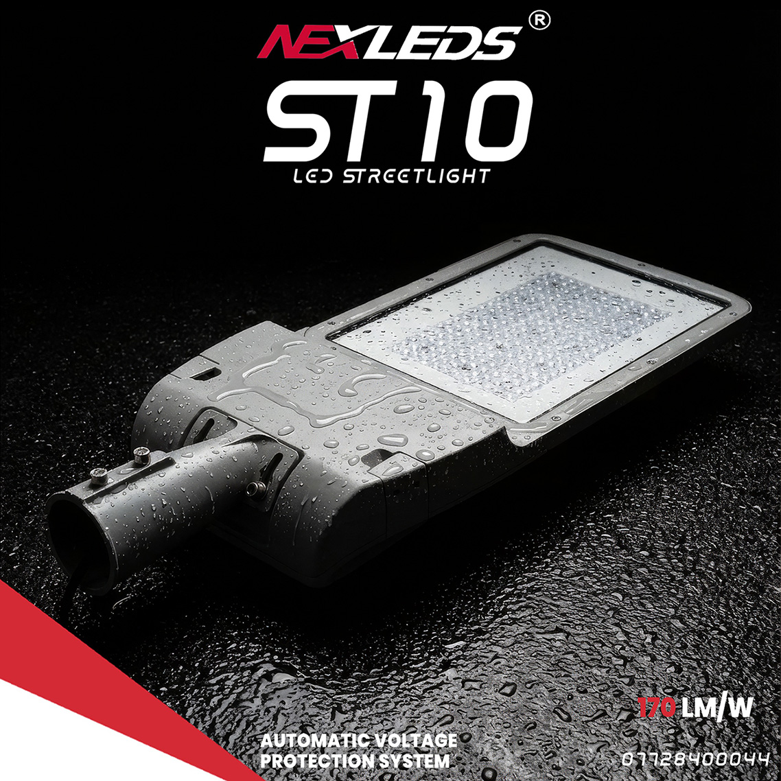 NX ST10 200W 3000K Street Light IP66
